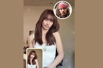 do motion tracking video face swap face replacement ai face swap face change