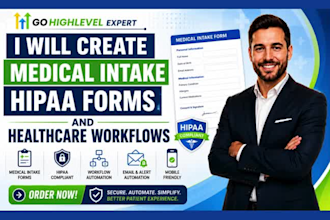 create medical intake hipaa forms and healthcare workflows