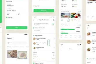 design ios and android mobile app UI UX in figma
