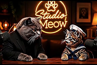 create funny ai talking animal, lip sync, dog talk video