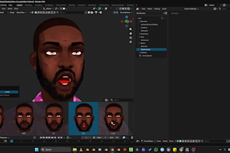 model and rig a character in blender for animation
