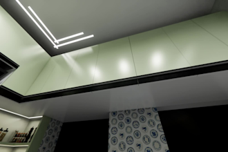 do 3d kitchen interior scene for presentations