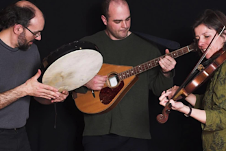 record live bouzouki, clarinet, mandolin, fiddle, harmonica and folk instruments
