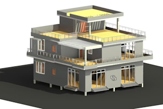convert 2d drawings, PDF or autocad plans into 3d revit model