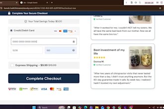 idesign checkout champ pages and integrate shopify woocommerce