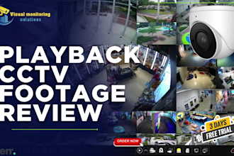 playback cctv footage provide detailed incident report