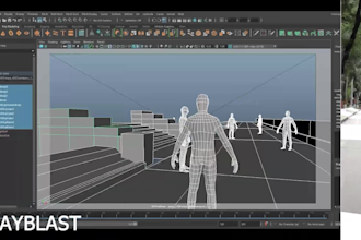 do professional 3d camera tracking and match moving