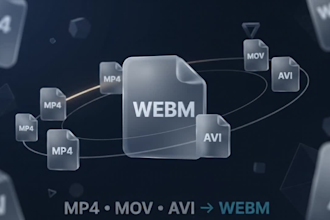 convert your video to webm format , also mp4, mov, avi, mkv