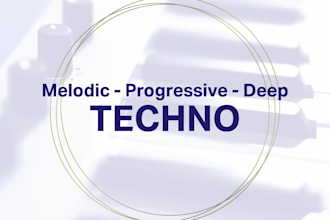 produce your music in deep, progressive and melodic techno