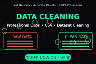 fix, and organize your excel or CSV data