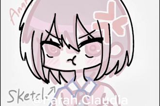 do chibi png art, the expression decided by yourself