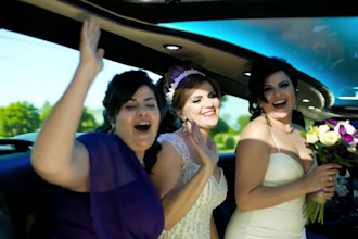 create a wedding photo montage video with smooth transitions
