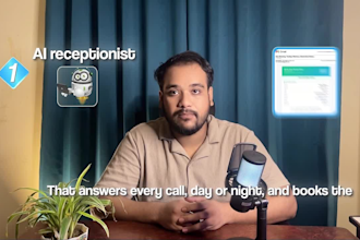 set up an ai receptionist to book and remind your patients