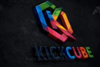 make an elegant intro with your logo in HD