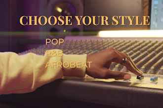 create a custom cinematic love song from your story