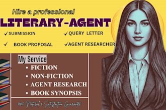 submit your book to vetted literary agent, query letter, synopsis, critique