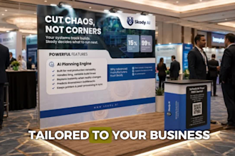 design 3d exhibition trade show booth, backdrops