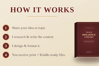 design and write a professional lead magnet