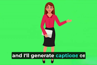 make captions for you to save time