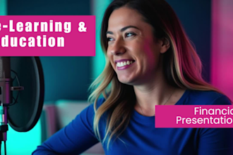 deliver your elearning, explainer or educational voiceover