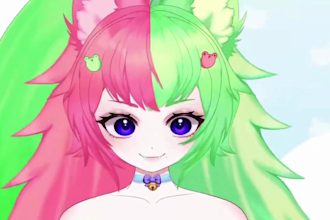design and rig professional live2d vtuber model for vtube studio in anime style