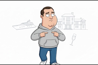 create engaging finance youtube animation in nick invest style