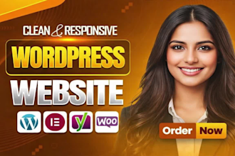 design wordpress landing page, sales funnel, squeeze, or homepage