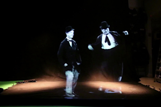 do 3d hologram presentation for concert, performers, stage shows and live events