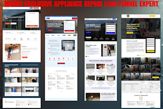 generate garage door repair leads locksmith home security window install website