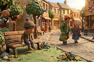 create ai claymation video ai clay style 3d claymation storytelling video