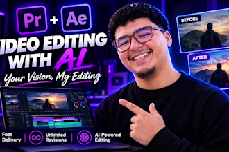 edit ai generated videos and create faceless ai content