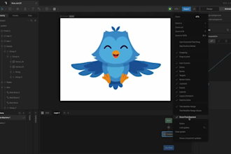 create character mascot rive, lottie animations web and app