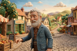 create 3d ai claymation stop motion animation videos