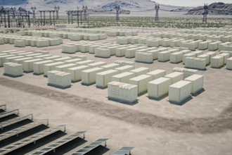 do 3d industrial video battery energy storage animation renewable engineering