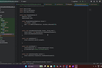 automate web testing using selenium java and testng and API