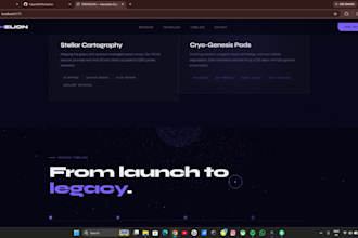 build a premium 3d animated react frontend website