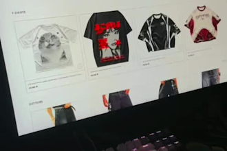create a modern interactive 3d shopify website