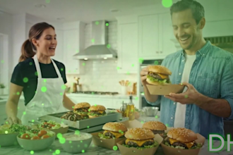 create ai food ads, food commercials, restaurant promo video