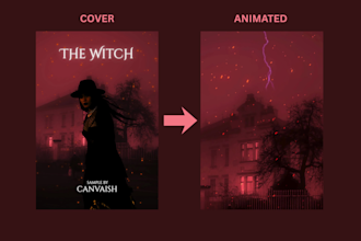 animate your book cover, movie poster, or album cover