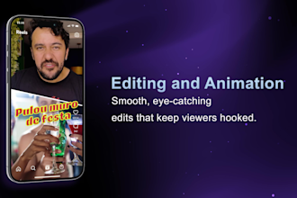 animate and edit a short style video