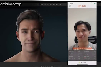 realtime 3d metahuman rig,lipsync,ai webcam track,talkinghead,vrm avatar for web