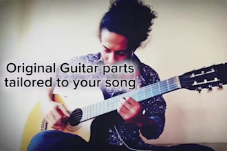 turn your melody or piano into acoustic guitar
