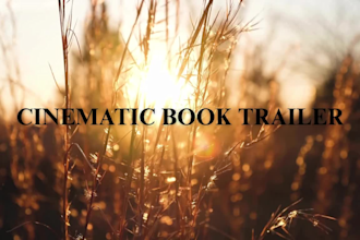 create a cinematic teaser video book trailer video trailer intro