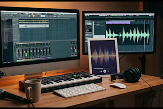compose a hip hop background music for reels