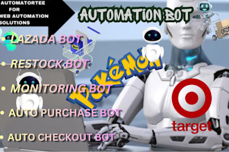 build a lazada auto purchase bot, auto checkout and monitoring bot