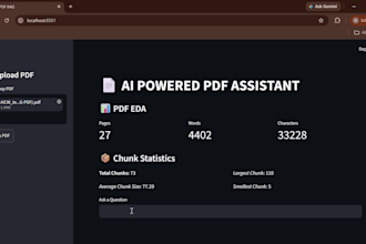 build an ai chatbot using python, langchain and rag