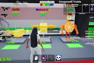 uefn fortnite tycoon map, pillar map, zonewar, parkour map, 1v1, steal brainrot