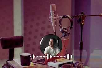 record a professional arabic voice over