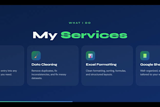 clean, format and organize your excel or google sheets data