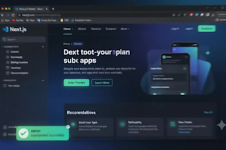 fix nextjs website bugs, react errors, and vercel deployment issues